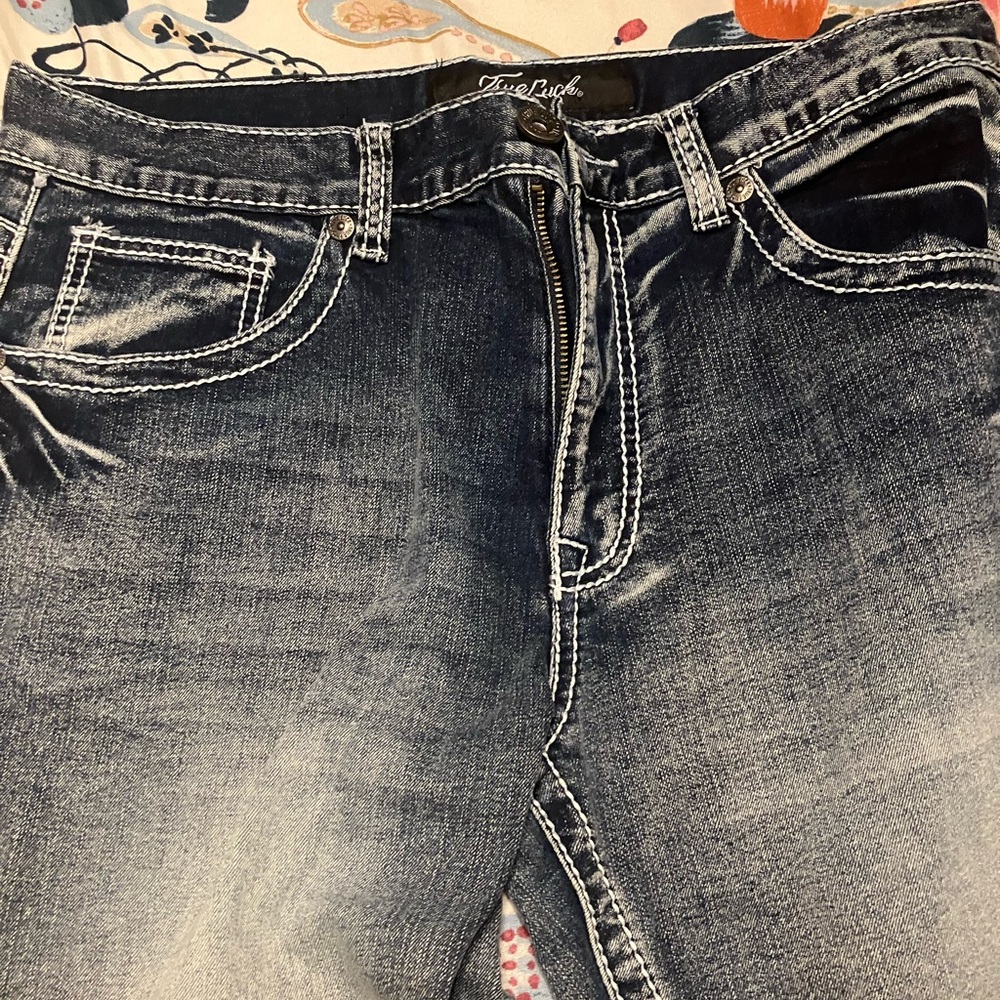 Men’s True Luck jeans. 34 waist 32 length.